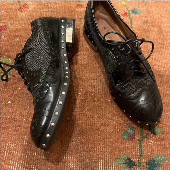 Jeffery Campbell Townsend Oxfords size 8 - Picture 7 of 8